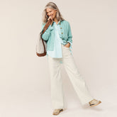Tall Recycled High Rise Wide Leg Denim Jeans