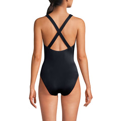 Women's Tugless X-Back One Piece Swimsuit
