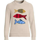 Men's Long Sleeve Drifter Fish Sweater