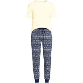 Men's Knit Jersey Pajama Sleep Set