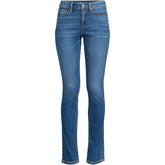 Women's Petite Recover Denim Mid Rise Slim Leg Jeans