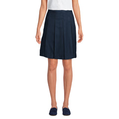 Women's Box Pleat Skirt Top of Knee