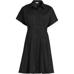 Women's Cambric Above the Knee Shirt Dress