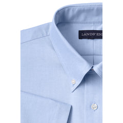 School Uniform Men's Short Sleeve Buttondown Oxford Sport Shirt