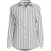 Plus Size No Iron Button Front Shirt