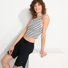 Women's Petite SunShade UPF 50 9" Board Shorts with Panty