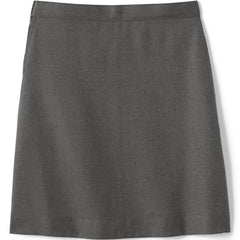 Girls Slim Solid A-line Skirt Below the Knee