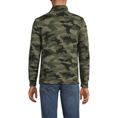 Men's Bedford Rib Casual Quarter Zip Pullover Sweater