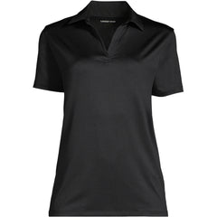 School Uniform Women's Short Sleeve Rapid Dry Sport Neck Polo Shirt