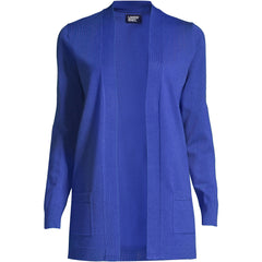 Women's Petite Performance Long Open Cardigan