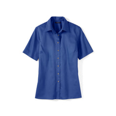 School Uniform Women's Short Sleeve Performance Twill Shirt