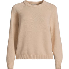Women's Plus Size Drifter Raglan Crew Sweater