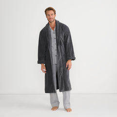 Men's Tall Calf Length Turkish Terry Robe