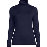 Women's Cotton Modal Long Sleeve Turtleneck Sweater