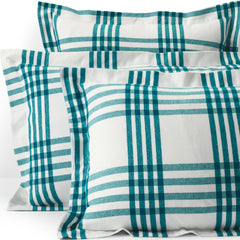 Comfy Super Soft Cotton Flannel Plaid Pillow Sham - 5oz