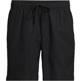 Men's 7" Linen Blend Pull On Deck Short