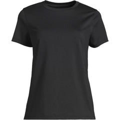 Women's Plus Supima Jersey Short Sleeve Relaxed Tee Shirt