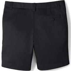 Girls Plain Front Blend Chino Shorts