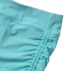 Girls Chlorine Resistant Ruched Swim Boyshort