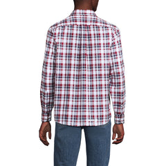 Men's Long Sleeve Madras Shirt