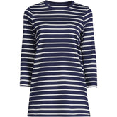 Women's Tall 3/4 Sleeve Cotton Supima Tunic