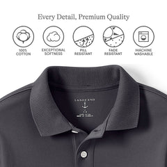 Men's Short Sleeve Interlock Polo Shirt