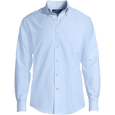 School Uniform Men's Big and Tall Long Sleeve Buttondown Oxford Shirt