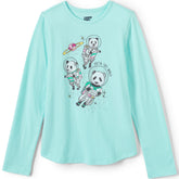 Girls Long Sleeve Graphic Tee