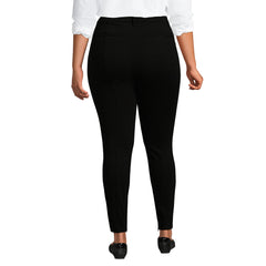 Women's Plus Size High Rise Ponte Polished Leggings