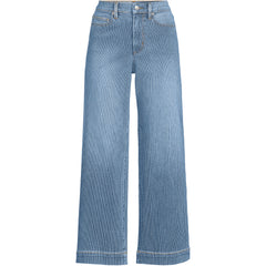 Women's Tall Recover Denim High Rise Wide Leg Crop Jeans
