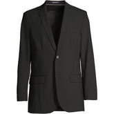 Men's Big Washable Wool 2 Button Traditional Fit Suit Jacket