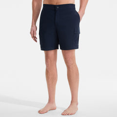 Men's Big 7" Quick Dry Cargo Swim Short