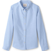 Girls Long Sleeve Oxford Dress Shirt