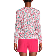 Women's SunShade UPF 50 Long Sleeve Rash Guard Swim Tee