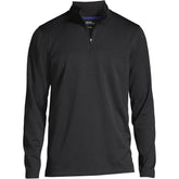 School Uniform Men's Textured Quarter Zip Pullover