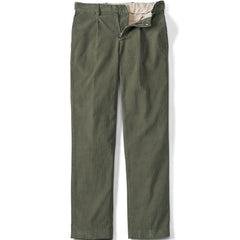 Men's Corduroy Comfort Waist Classic Fit Pleated Front Pant