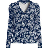 Women's Pointelle Long Sleeve Sleep Cardigan