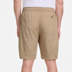 Men's 9" Lightweight Twill Pull On Deck Short