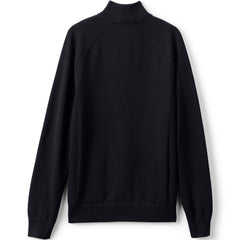 School Uniform Unisex Cotton Modal Quarter Zip Sweater
