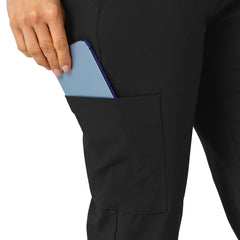 School Uniform Women's Wink W123 Flex-n-Reach Track Scrub Pants