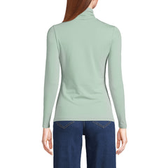 Lightweight Jersey Long Sleeve Turtleneck