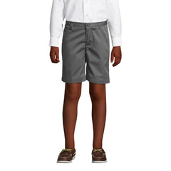 Boys Plain Front Blend Chino Shorts