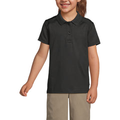 Girls Short Sleeve Feminine Fit Rapid Dry Polo Shirt