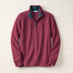 Bedford Rib Quarter Zip Pullover Sweater