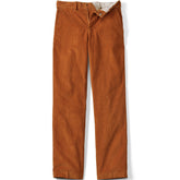 Men's Corduroy Comfort Waist Classic Fit Plain Front Pant
