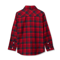 Boys Long Sleeve Poplin Shirt