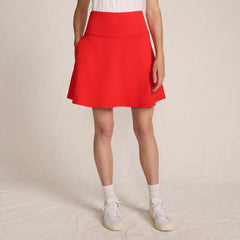 Women's Petite Starfish Drop Waist Above the Knee Skirt