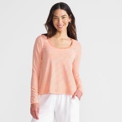 Women's Power Performance Long Sleeve Scoopneck Tee