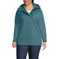 Women's Plus Size Waterproof Raincoat