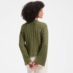 Women's Drifter Tie Notch Neck Sweater